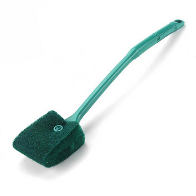 1PC Dvostrana spužvasta četka za čišćenje Visokokvalitetna četka za uklanjanje algi iz akvarija Fish Tank Kućni alat za čišćenje akvarija