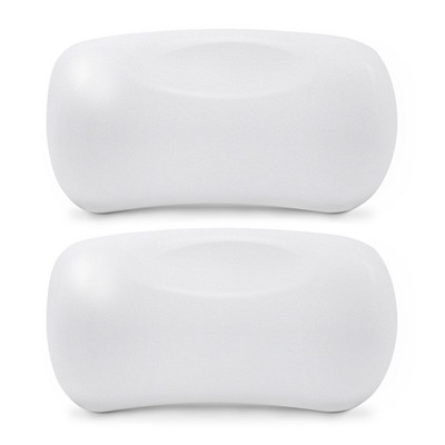 Fypo White SPA Jastuk za kadu Neklizajući naslon za glavu za kadu Mekani vodootporni jastuci za kadu s vakuumskim čašicama Lako se čiste