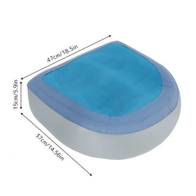 1PC Spa podloga za sjedalo na napuhavanje Jastuk za hidromasažnu kadu Bazenska kupka Mekani jastuk za ubrizgavanje vode Jastuk za kupaonski pribor