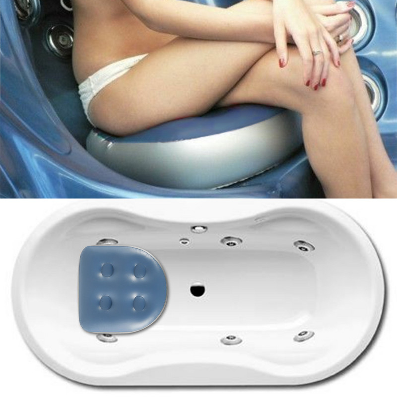 1PC Spa podloga za sjedalo na napuhavanje Jastuk za hidromasažnu kadu Bazenska kupka Mekani jastuk za ubrizgavanje vode Jastuk za kupaonski pribor