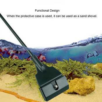 Ελαφρύ βάρος ενυδρείου αφαίρεσης φυκιών ξύστρα λεπίδα Δεξαμενή ψαριών Υδάτινο νερό Εργαλεία καθαρισμού χόρτου Εργαλεία καθαρισμού Αξεσουάρ κιτ καθαρισμού