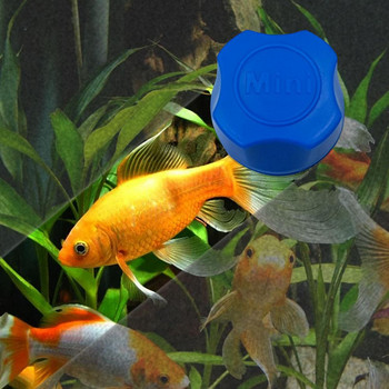 Ενυδρείο Magnetic Brush Glass Floating Algae Scraper Curve Glass Cleaner Mini Scrubber Εργαλείο Fish Tank Glass Cleaning Magnet