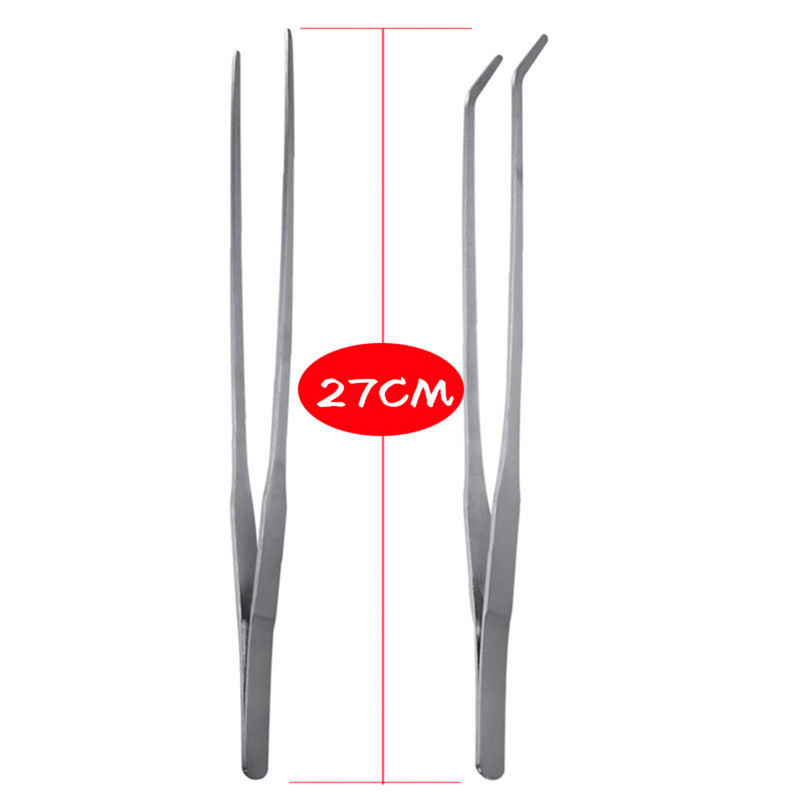 1kom Akvarijski spremnik Aquascaping alati Akvarij Škare Pincete Alat Set vodenih biljaka od nehrđajućeg čelika za održavanje akvarija