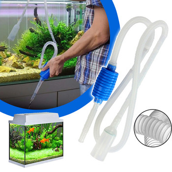 Ενυδρείο Siphon Fish Tank Siphon Vacuum Cleaner Αντλία ημιαυτόματο εναλλάκτη νερού Χαλίκι Φίλτρο Acuario Αλλαγή εξαρτημάτων