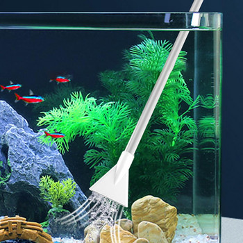 Комплект за смяна на водата в аквариума, регулируема защитна мрежа, дизайн, прахосмукачка за източване на водата, аксесоари за аквариумни рибки