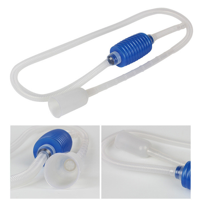 Akvārija zivju tvertņu putekļsūcējs zivju tvertņu putekļu sūcējs Rokas tvertņu mazgātājs Ūdens sūkšanas mizas tīrīšanas piederumi