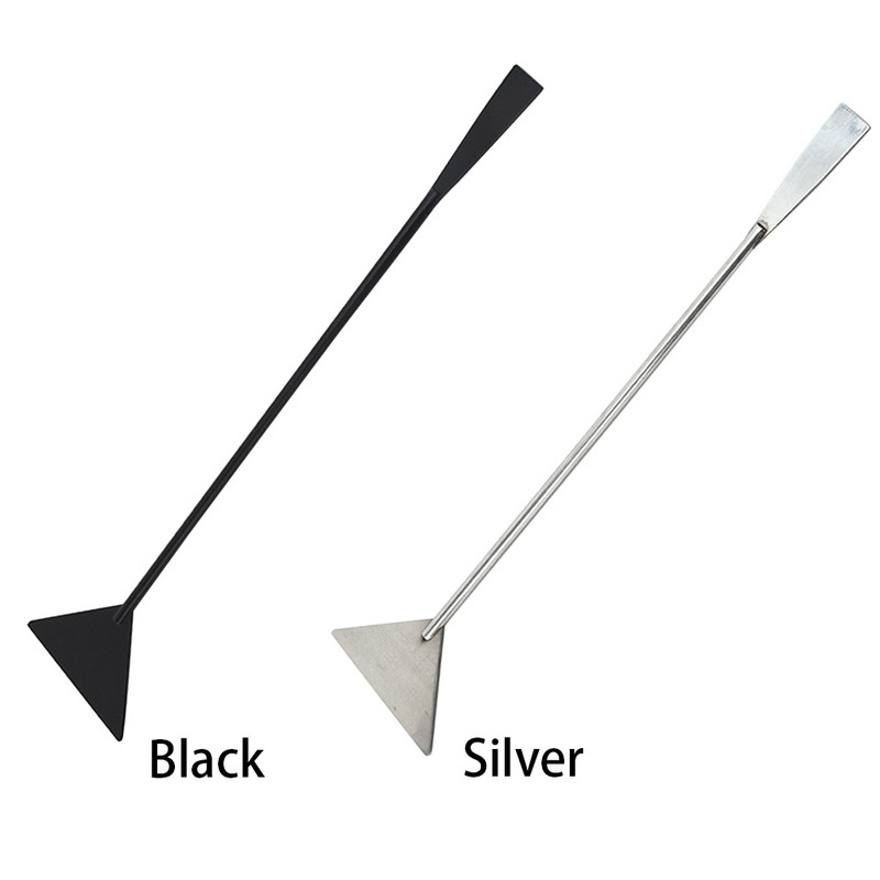Neklizajući alat s dvostrukom glavom Čisti alat za održavanje akvarija Uređenje morskog okoliša Poravnati pijesak Lopata za akvarij Rezanje od nehrđajućeg čelika