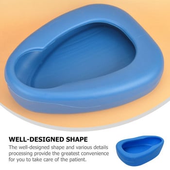 Pan Bed Bedpan Smooth Urinalfracture Преносими миещи се приковани към леглото Баня Pee Bariatric Container Contoured Спешни шкафове