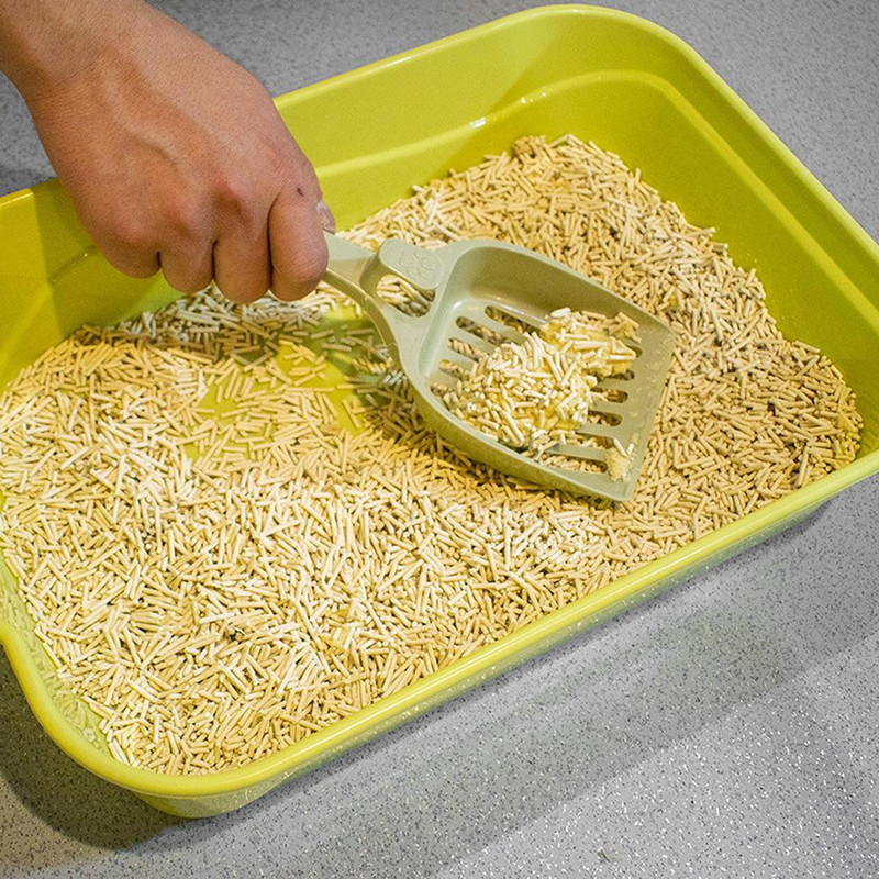 Kutija za mačji pijesak Otvorena, pojačana, produbljena, protiv prskanja Kutija za pijesak velikog kapaciteta, Sredstva za čišćenje WC-a