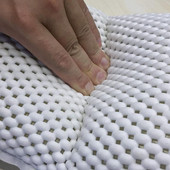 Jastuk za spa kadu Podupirač za vrat i leđa Jastuk za naslon za glavu Podebljani za kućnu hidromasažnu kadu Kupaonski jastuk Dodaci Alati za kupaonicu H5z6