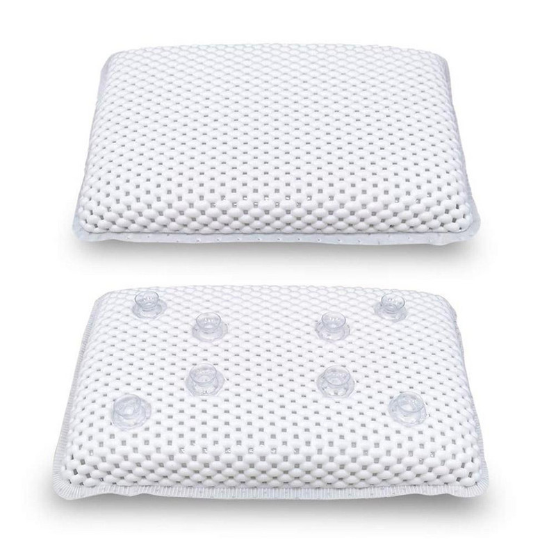 Jastuk za spa kadu Podupirač za vrat i leđa Jastuk za naslon za glavu Podebljani za kućnu hidromasažnu kadu Kupaonski jastuk Dodaci Alati za kupaonicu H5z6