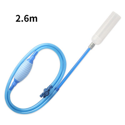 Fish Tank Poluautomatski izmjenjivač vode i čistač šljunka Akvarij za kornjače Vakuumski sifon Čistač vodene pumpe Dodaci za akvarij