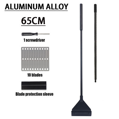 Oštrica strugača za akvarijske ribe od nehrđajućeg čelika Vodena voda Živa biljka Čišćenje trave Set višenamjenskih alata