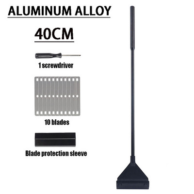 Oštrica strugača za akvarijske ribe od nehrđajućeg čelika Vodena voda Živa biljka Čišćenje trave Set višenamjenskih alata