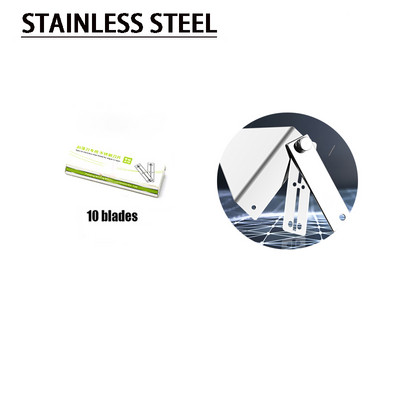 Oštrica strugača za akvarijske ribe od nehrđajućeg čelika Vodena voda Živa biljka Čišćenje trave Set višenamjenskih alata