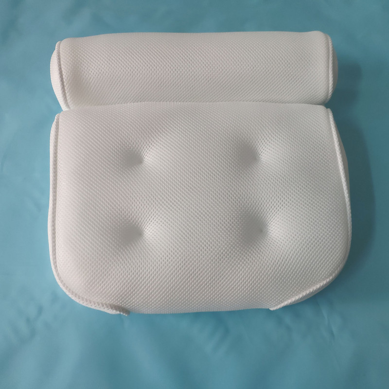 Jastuk za SPA kadu s vakuumskim čašicama za podršku za vrat i leđa Jastuk za naslon za glavu, podebljani za kućnu hidromasažnu kadu Kupaonski jastuk Dodaci