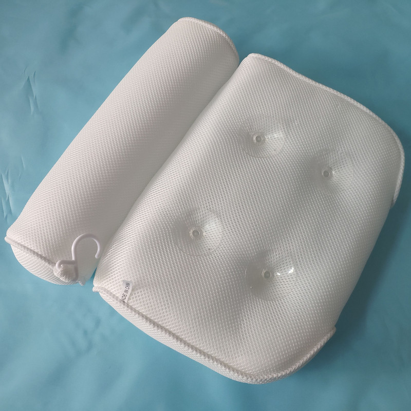 Jastuk za SPA kadu s vakuumskim čašicama za podršku za vrat i leđa Jastuk za naslon za glavu, podebljani za kućnu hidromasažnu kadu Kupaonski jastuk Dodaci