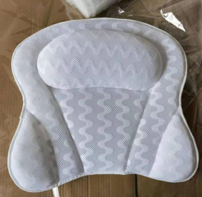 Jastuk za kupanje Ergonomski jastuk za kadu za vrat i glavu Jastuk za ramena s mrežicom za potporu za vrat i leđa Kućni kupaonski pribor