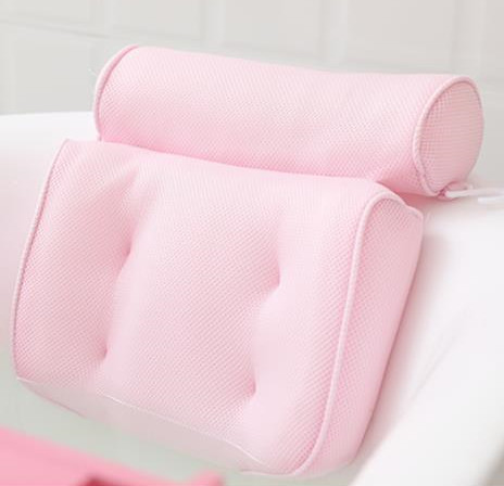 Jastuk za kupanje Podložena kada za kupanje Neklizajući Spa jastuk Jastuk za kadu Naslon za glavu Jastuk s vakuumskim čašicama za vrat i leđa Kupaonica P82