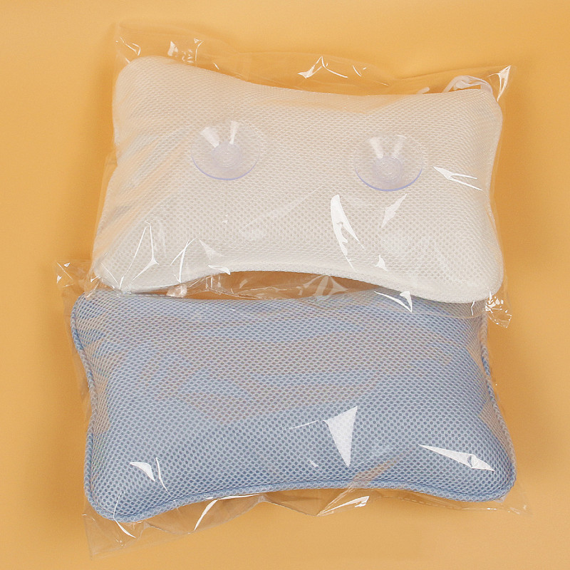 Jastuk za kupanje Podložena kada za kupanje Neklizajući Spa jastuk Jastuk za kadu Naslon za glavu Jastuk s vakuumskim čašicama za vrat i leđa Kupaonica P82