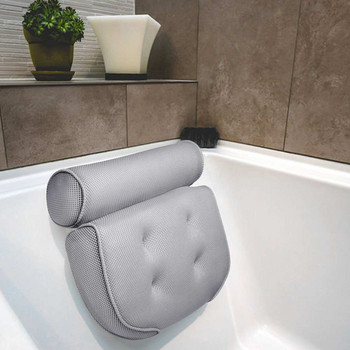 Αντιολισθητικό μαξιλάρι μπάνιου SPA με βεντούζες Μπανιέρα Μπανιέρα Στήριγμα λαιμού πλάτης Μαξιλάρια κεφαλιού Παχύ μαξιλάρι σπιτιού Αξεσουάρ μπάνιου