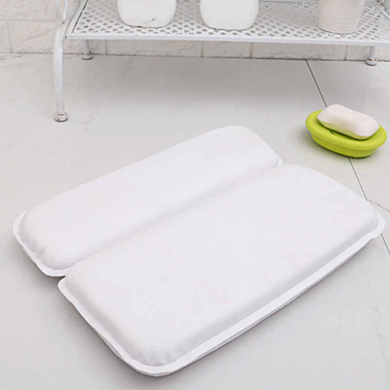 SPA Jastuk za kadu Mekani 2 panela za rame Neklizajući usisni jastuk za kupaonski naslon za glavu