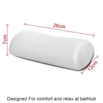 Προσκέφαλο μπανιέρας με βεντούζες SPA μαξιλάρι μπάνιου Αντιολισθητικό μαλακό εύκολο καθάρισμα Άνετα αξεσουάρ μπάνιου
