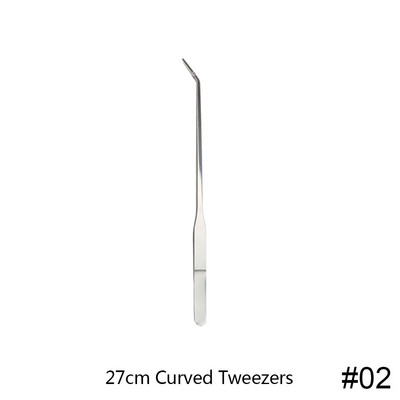 Akvārija tvertne Aquascaping Tools Akvārija šķērveida pincetes rīks Nerūsējošā tērauda ūdensaugi Instrumenti akvārija uzturēšanai