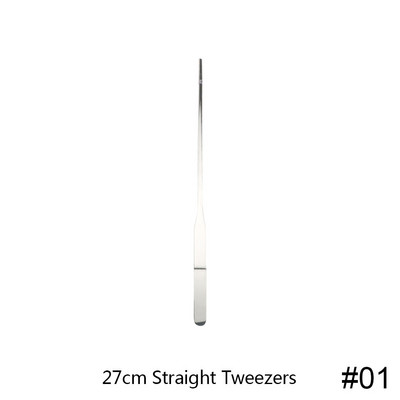 Akvārija tvertne Aquascaping Tools Akvārija šķērveida pincetes rīks Nerūsējošā tērauda ūdensaugi Instrumenti akvārija uzturēšanai