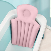 SPA vannas spilvens salokāms ar kaklu un muguru atbalstu galvas balsta spilvens, sabiezināts bērnu peldēšanās spilventiņš vanna vannas istabai ar vannu