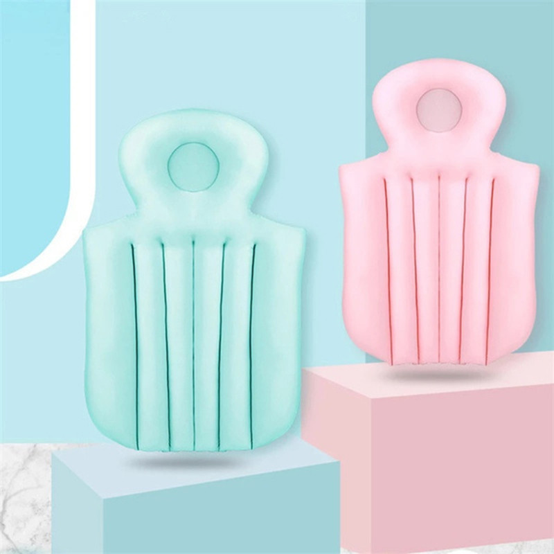 SPA vannas spilvens salokāms ar kaklu un muguru atbalstu galvas balsta spilvens, sabiezināts bērnu peldēšanās spilventiņš vanna vannas istabai ar vannu