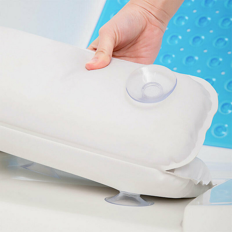 SPA Vannas spilvens Neslīdošs Vannas galvas balsts Mīksts Kakls Mugura Ūdensizturīgs Komforts Spilvens Vannas istabas piederumi