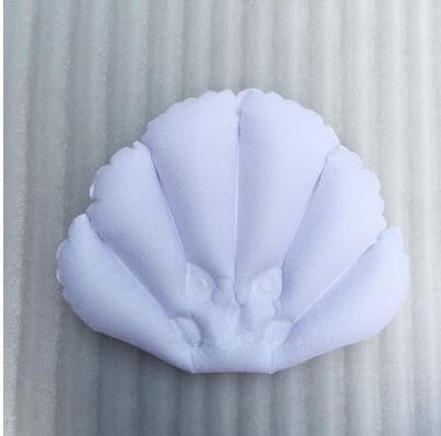 Novi kupaonski proizvodi Kućni spa Jastuci za kupanje na napuhavanje Šalice za vrat u obliku školjke Jastuci za kade Kupaonski dodaci nasumičnih boja