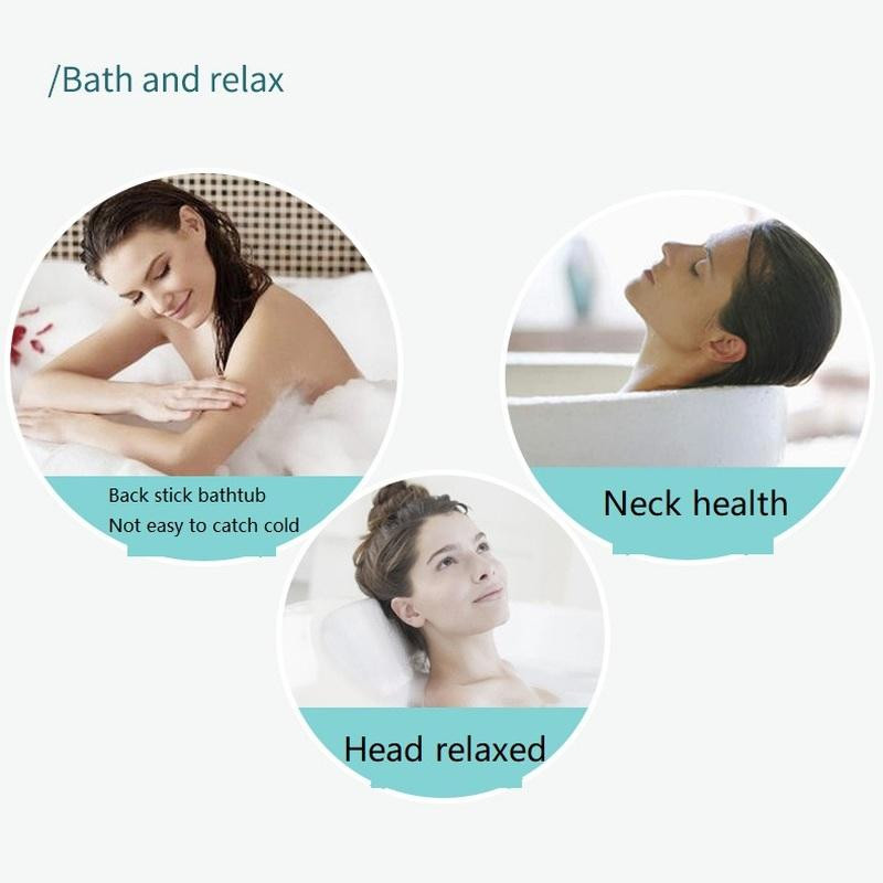 Kupaonski pribor Vodootporna neklizajuća podloga za kupanje Jastuk za kadu za cijelo tijelo Jastuk za kupanje