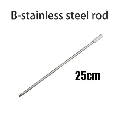 ZRDR 10 gab akvārija tīrīšanas instrumenta asmens, zivju tvertņu aļģu noņemšanas skrāpju piederumi, 25cm metāla klaņi