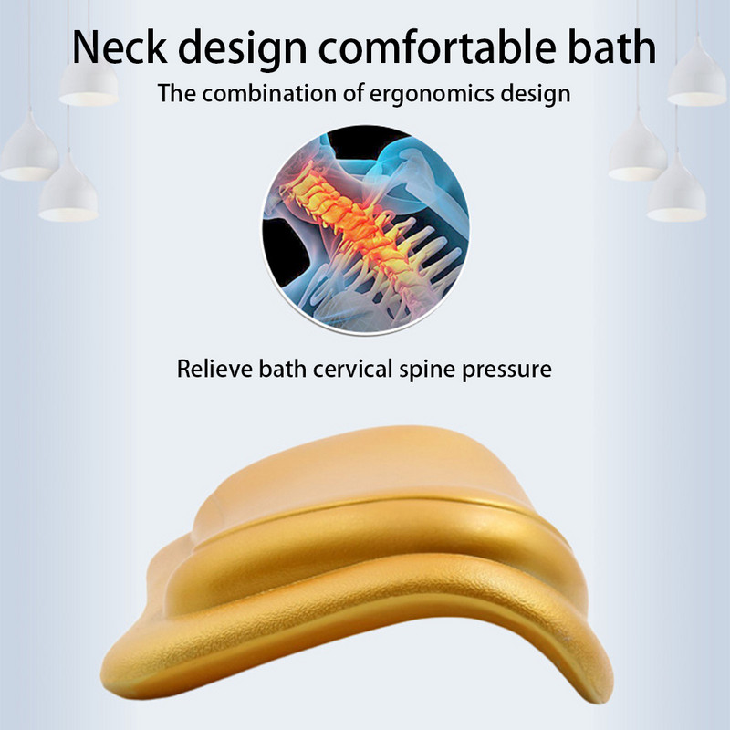 Jastuk za kadu Vodootporna vakuumska čašica Koža koja ne klizi Jastuk za kadu Odmor bez udarca Udoban hotelski naslon za glavu