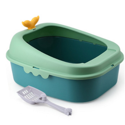 Mačji WC za kućne ljubimce Plastična posuda za čišćenje Kućni kućni pribor za kućne ljubimce Lagani kućni ljubimci Kutija za mačji pijesak, otporna na pucanje, otporna na pucanje