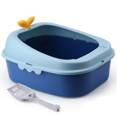Mačji WC za kućne ljubimce Plastična posuda za čišćenje Kućni kućni pribor za kućne ljubimce Lagani kućni ljubimci Kutija za mačji pijesak, otporna na pucanje, otporna na pucanje