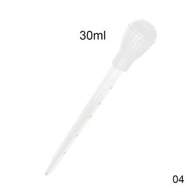 Lengthen Pipettes Akvārija sifons zivju tvertnes putekļu sūcējs Vienkāršs tīrīšanas līdzeklis akvārija ūdens mainītājam 29cm 45cm 30ml 50ml
