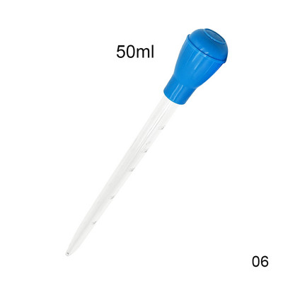 Lengthen Pipettes Akvārija sifons zivju tvertnes putekļu sūcējs Vienkāršs tīrīšanas līdzeklis akvārija ūdens mainītājam 29cm 45cm 30ml 50ml