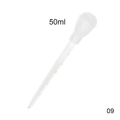 Lengthen Pipettes Akvārija sifons zivju tvertnes putekļu sūcējs Vienkāršs tīrīšanas līdzeklis akvārija ūdens mainītājam 29cm 45cm 30ml 50ml