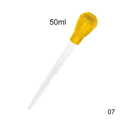 Lengthen Pipettes Akvārija sifons zivju tvertnes putekļu sūcējs Vienkāršs tīrīšanas līdzeklis akvārija ūdens mainītājam 29cm 45cm 30ml 50ml