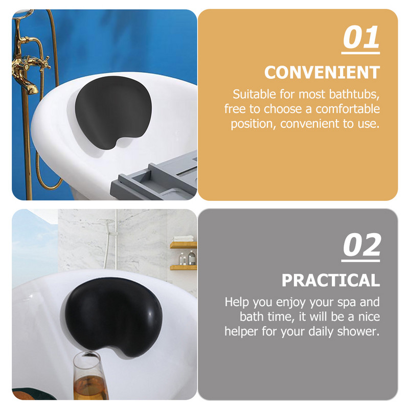 Spilvens Spilvens Spa vanna Vanna Vanna Kakla galvas balsts Dušas Kakla vannas istaba Piesūceknis Polsterēti Piepūšami Spilveni Atpūtas Sūkšana