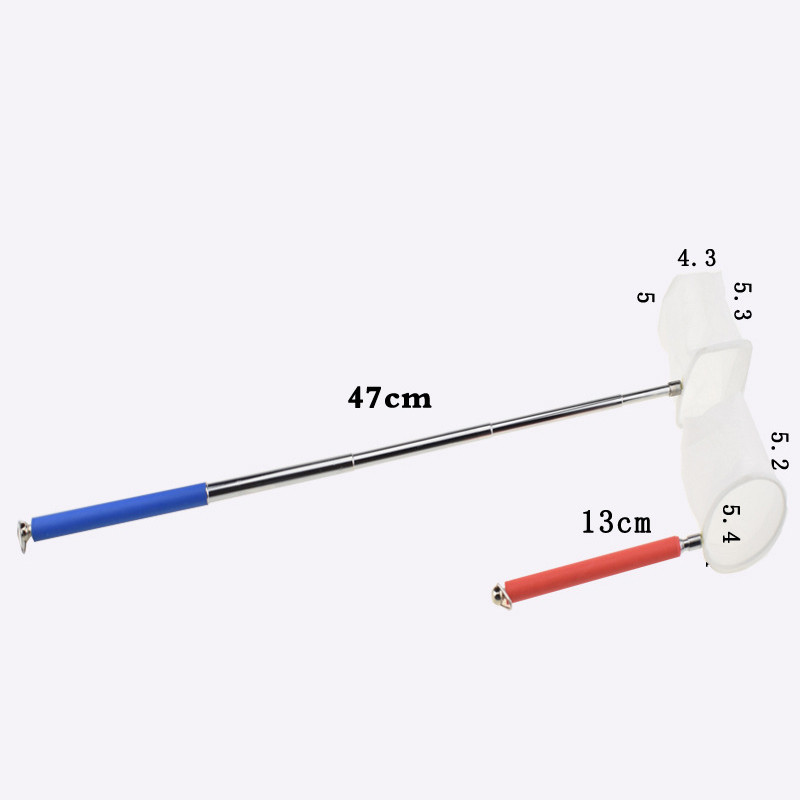 18–53 cm elastīgs akvārija izvelkamais 3D nerūsējošā tērauda tīkliņš garneļu ķeršanai zivju tvertņu tīrīšanas tīkls apaļš kvadrāts