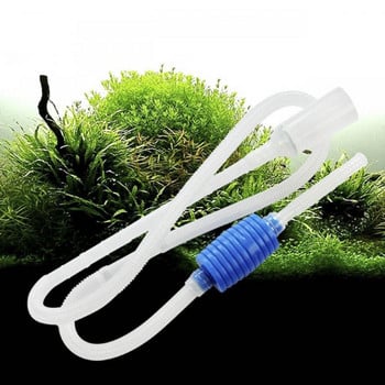 1PC Aquarium Clean Pump Vacuum Simple Fish Tank Clean Changer Aquarium Gravel Cleaner Εργαλεία καθαρισμού δεξαμενής ψαριών Αξεσουάρ