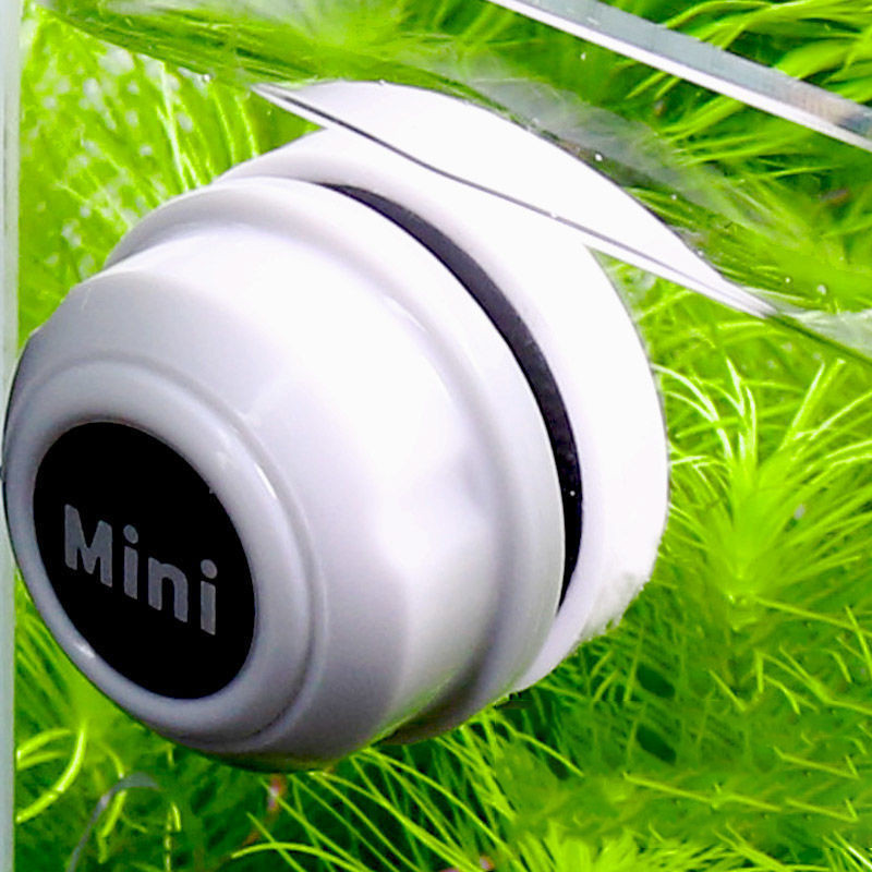 Pet Fish Tank Brush Mini Magnetic Aquarium Brush Clean Glass Tools Window Algae Scraper Cleaner Scrubber Fish Tank Supplies