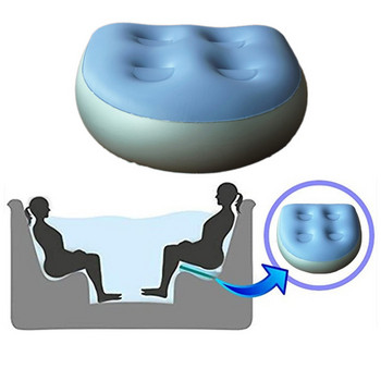 Баня СПА възглавница Басейн за къпане Надуваема водна инжекция Възглавница с двойно предназначение Вана против хемороиди Надуваема подложка за седалка Възглавница