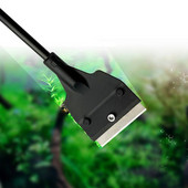 Nerūsējošā tērauda nazis akvārija zivju tvertnes aļģu skrāpja asmens ūdens ūdens dzīvs augu zāles tīrīšanas rīks baseina tīrīšanas komplekts