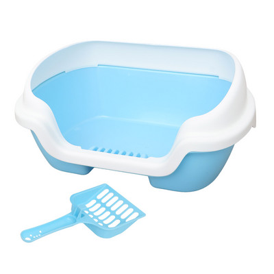 Kutija s pijeskom Kutija za mačke WC umivaonik Kutije Potrepštine Veliki mačići Mačke Prosijavanje Pokriveno Visoko čišćenje Otvorena posuda Samozatvoreni Mačići