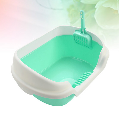 Kutija s pijeskom Kutija za mačke WC umivaonik Kutije Potrepštine Veliki mačići Mačke Prosijavanje Pokriveno Visoko čišćenje Otvorena posuda Samozatvoreni Mačići